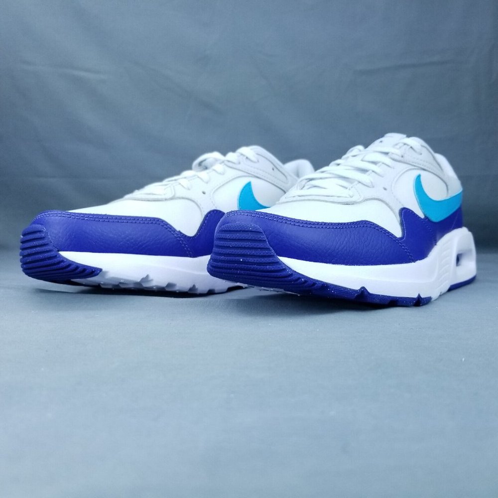 Nike Air Max SC Men's Running Shoes Blue White CW4555 012 Sizes 8-12 - Picture 2 of 8